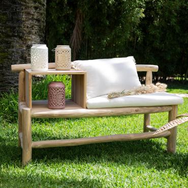 Tafellamp met Kaars LED Renoir Roze