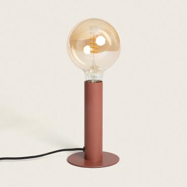 Tafellamp van Metaal Rovia Terracotta