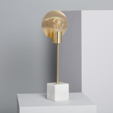 Tafellamp Marmer en Metaal Argos Goud