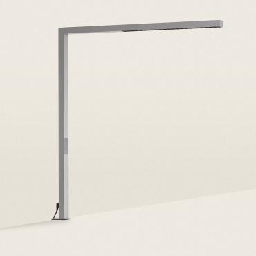Tafellamp SupremLight 4 LED 60W  met Verstelbare Aluminium Klem dimbaar Twee Zijden met Bewegingsdetector SupremLight 4 Grijs