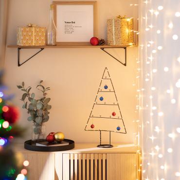 LED-kerstboom op batterijen Wit
