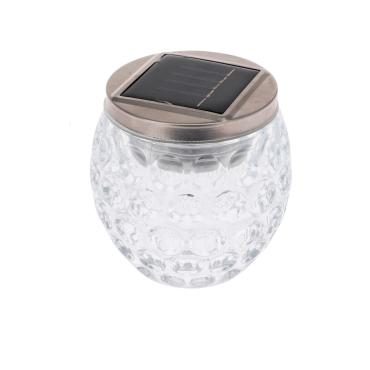Glazen LED Pot Solar Kesia 2700K