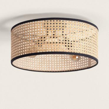Plafondlamp  Rotan Huela Natuurlijk