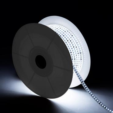 LED Strip Rol Dimbaar Zelfregulerend  220V SMD2835 120LED/m 1000lm/m  Breedte 12mm 50m IP65 2200K