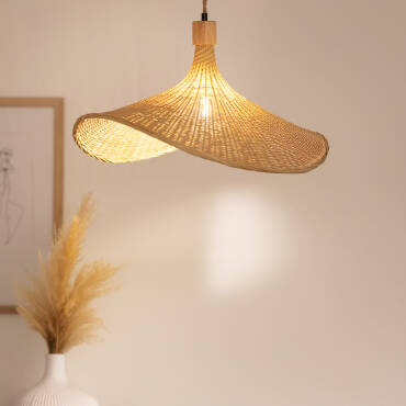 Lampa Wisząca Bambusowa Kathu Sienet