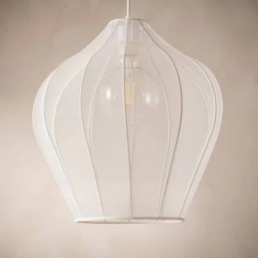 Zdjęcie produktu: Lampa Wisząca z Metalu i Tkaniny Ø400 mm Yara