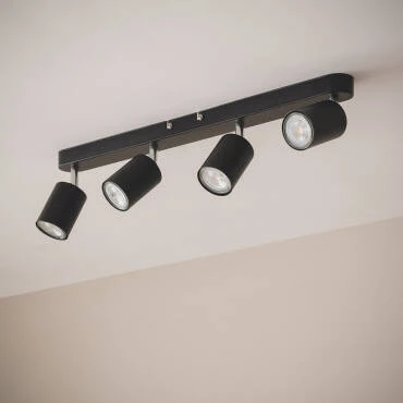 Zdjęcie produktu: Lampa Sufitowa Nastawny z Metalu 4-pkt. Albus Black Large