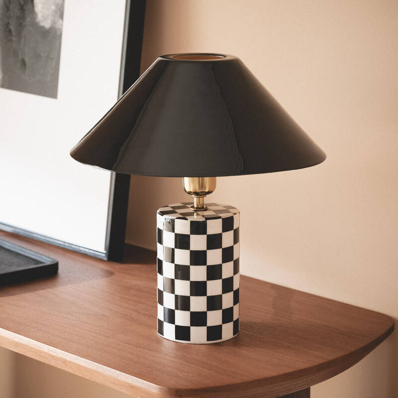 Lampa Stołowa z Metalu Brijesh