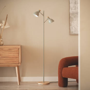 Lampa Podłogowa z Metalu Luxo