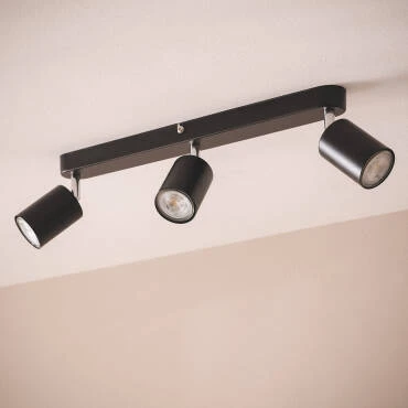 Zdjęcie produktu: Lampa Sufitowa Regulowana Metal 3 Reflektory Albus Black Large