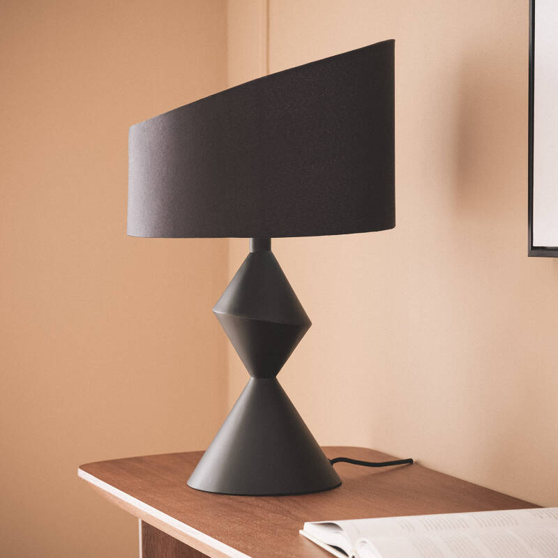 Lampa Stołowa z Metalu Ryhall