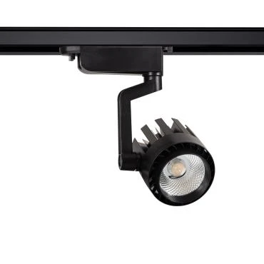 Zdjęcie produktu: Reflektor LED Dora Czarny 30W do Szyn Trójfazowych