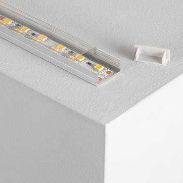 Zdjęcie produktu: Profil Aluminiowy Natynkowy 2m dla Podwójnej Taśmy LED do 20 mm