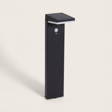 Product photography: Edwan 5W Aluminium Outdoor Solar LED Bollard with Motion Sensor 50cm