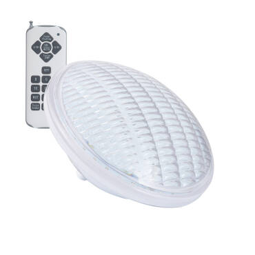 Product photography: 12V AC 18W Submersible RGB PAR56 LED Pool Light IP68