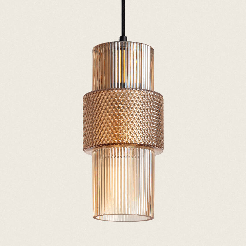Berila Metal & Glass Pendant Lamp 