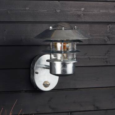 Product photography: Stage Outdoor Stainless Steel Wall Lamp with PIR Sensor 