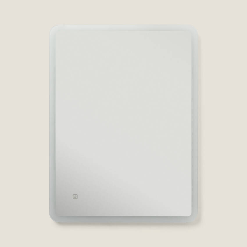 Benin Anti-Fog Bathroom Mirror with LED Light 80x60 cm