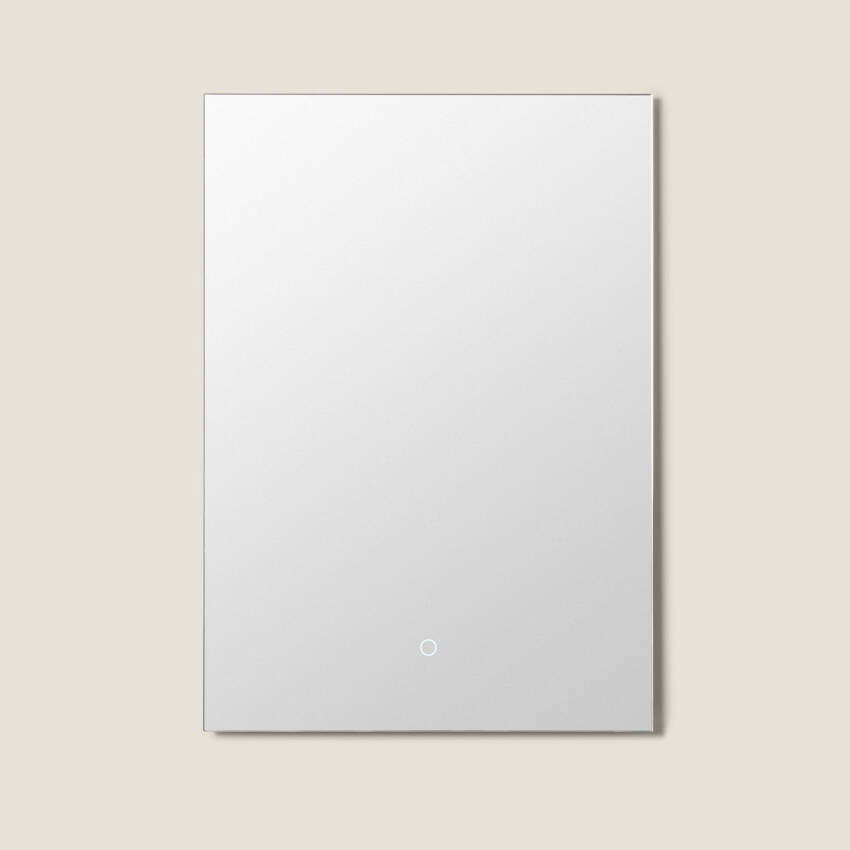 Small Mason Tactile Bathroom LED Mirror 68x48 cm