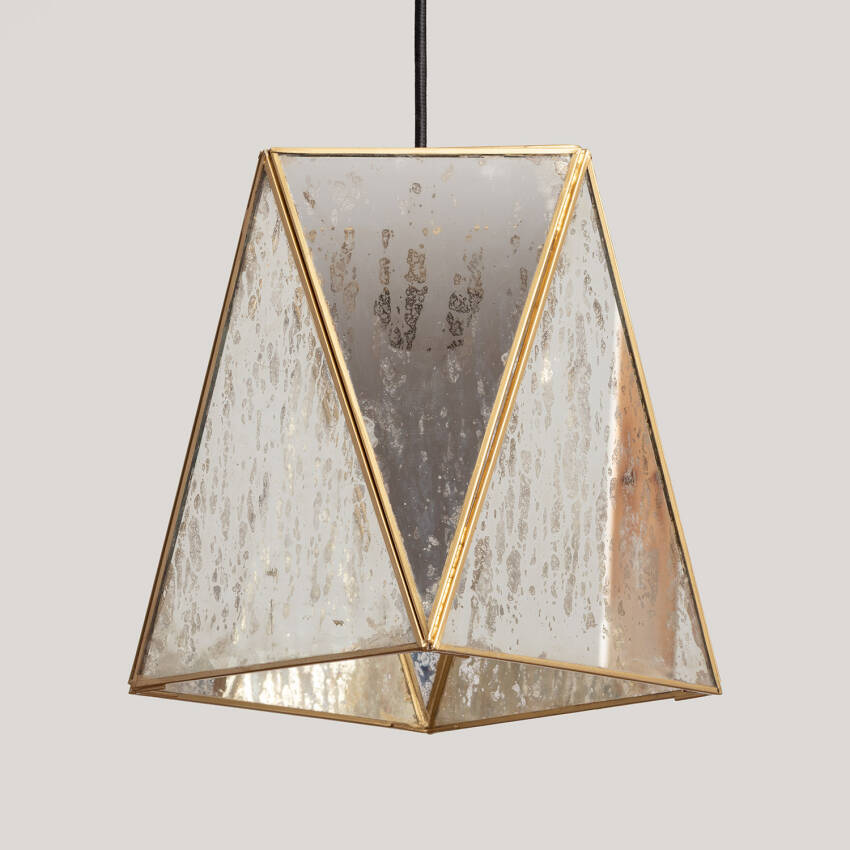 Mattina Metal & Glass Pendant Lamp 