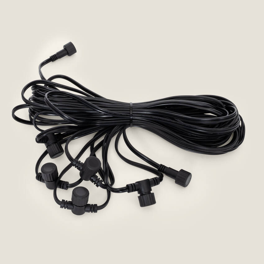 15m 12V EasyFit Extension Cable with 6 Connectors 