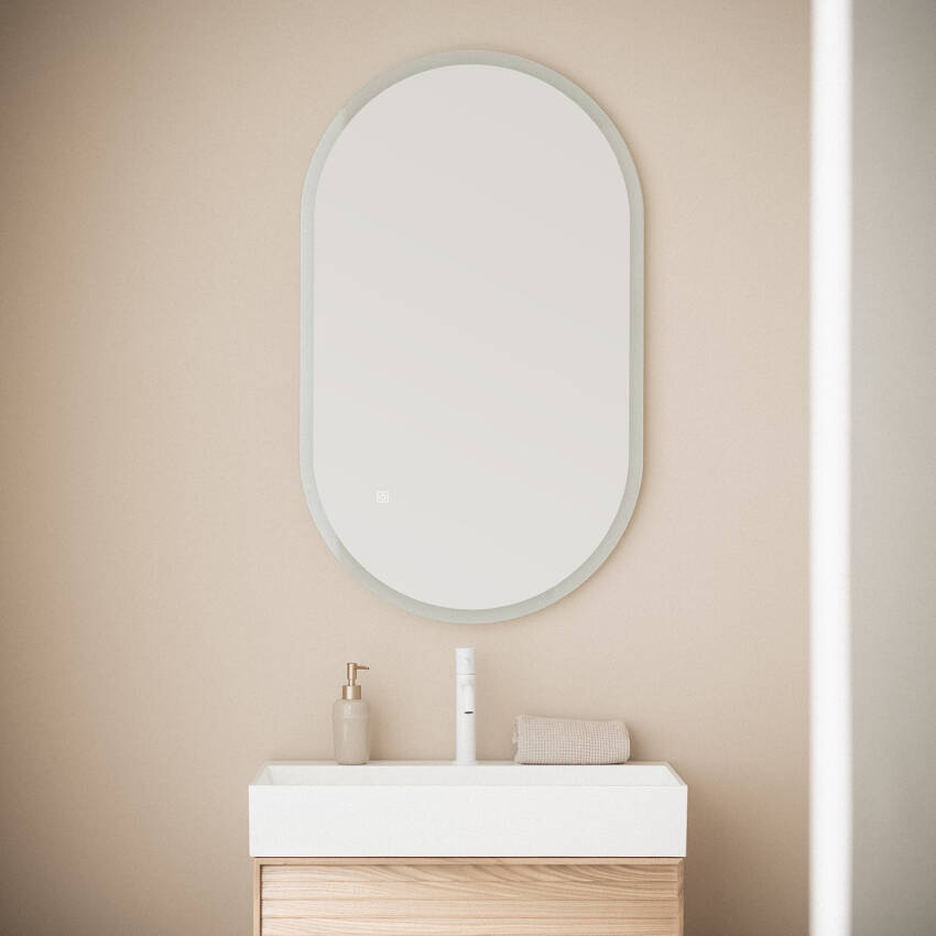 Ona Anti-Fog LED Mirror for Bathroom 100x60 cm