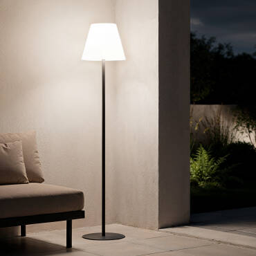 Larso Metal Solar Outdoor LED Floor Lamp
