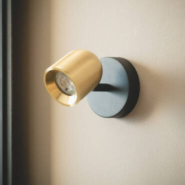 Caleb Aluminium 1 Spot Ceiling Light