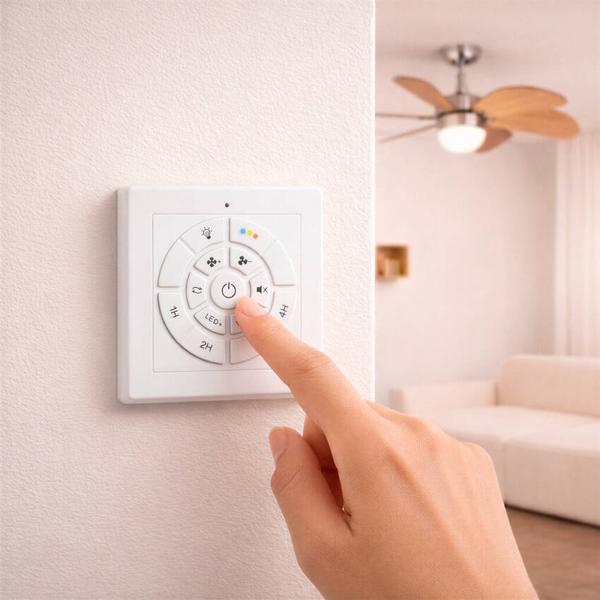 Recessed Wall Controller for Ceiling Fan