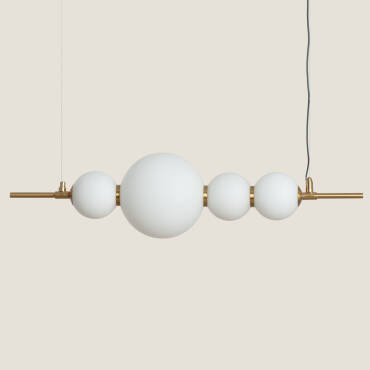 Atira 10W Metal & Glass LED Pendant Lamp