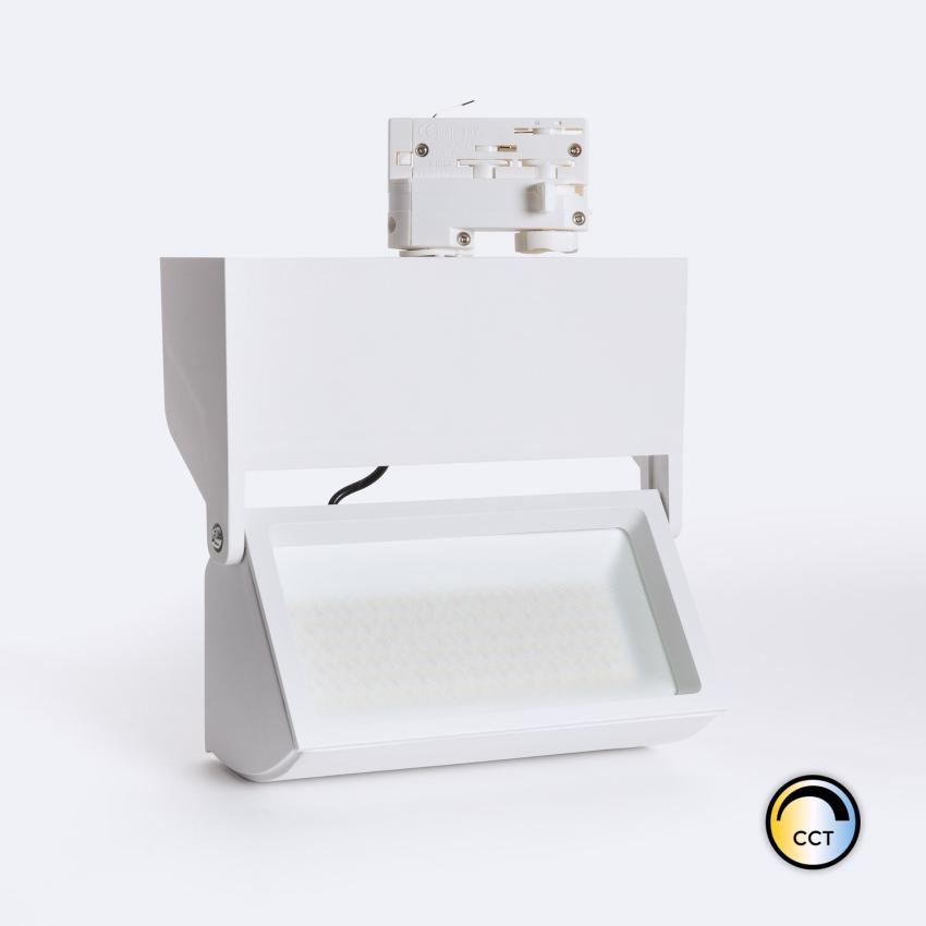 3-Circuit Track LED Spotlight 38W Piero Selectable CCT