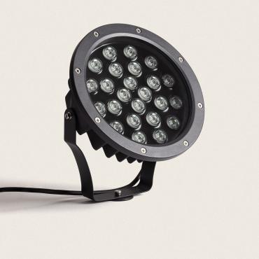 Product photography: Colmar 24W Outdoor LED Spotlight with Spike IP67