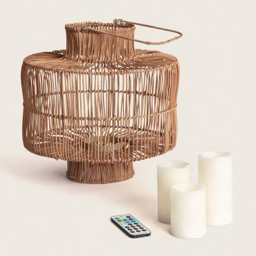Product photography: Masai Rattan Table Lamp