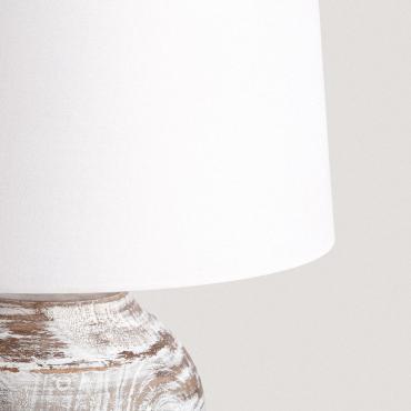 Chandan Wooden Table Lamp ILUZZIA 